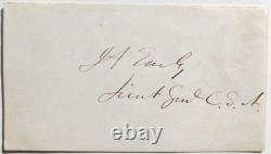 Confederate General Jubal A. Early Autograph Civil War Commander