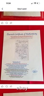 Confederate General Patrick Cleburne 1964 Communication Autograph Civil War