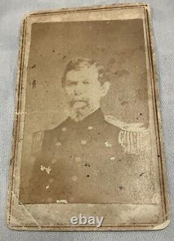 Confederate General W. J. Hardee CDV, original