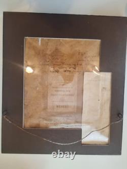 Crayon Enhanced Photograph of Major General Meade Signed