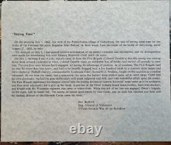 Dale Gallon Civil War Print Buying Time General Buford, Gettysburg