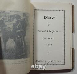 Diary of General S. M. Jackson for the Year 1862 Civil War 11th Pennsylvania