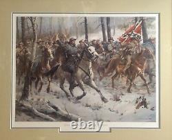 Don Troiani General Nathan Bedford Forrest 35 Framed Civil War Litho SIGNED