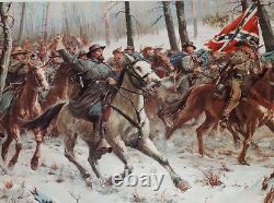 Don Troiani General Nathan Bedford Forrest Civil War Print MINT -UNFRAMED