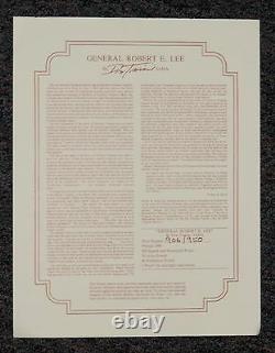 Don Troiani General Robert E. Lee Collectible Civil War Print MINT