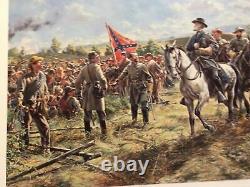 Don Troiani UNTIL SUNDOWN Civil War Print General Robert E. Lee