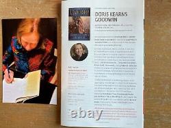 Doris Kearns Goodwin signed TEAM OF RIVALS 1st/1st, pic, flyer, ABRAHAM LINCOLN