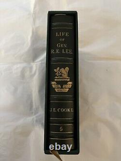 EASTON PRESS/CIVIL WAR Life of General Robert E. Lee, John Esten Cooke, VGOOD
