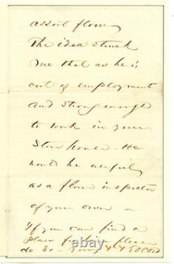 EDWARD OTHO CRESAP ORD/Civil War Union General, Autograph Letter Signed 12011