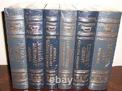 Easton Press MEMOIRS OF CIVIL WAR GENERALS 6 vols Lee Sherman Grant Longstreet