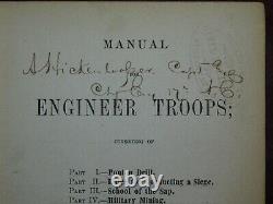 Engineers Manual Brevet Brig. General Andrew Hickenlooper Civil War