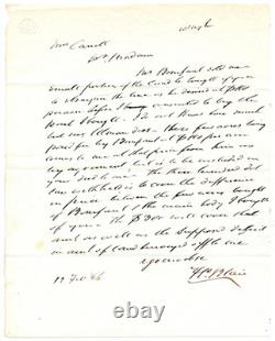FRANCIS P BLAIR JR, Union General, Civil War Date Autograph Letter Signed 13012