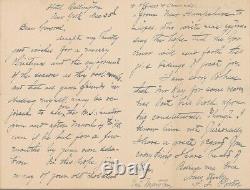 Fitz John Porter 1884 Autograph Letter Signed Civil War Union Major General