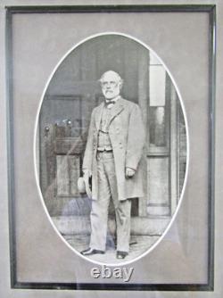 Framed Collection Tribute to Robert E. Lee Confederate General Civil War