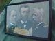 Framed Picture Of Three Great Generals From The Civil War Grant Sherman Sheridan