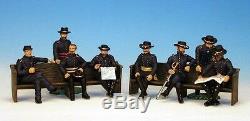 Frontline Civil War Union Generals Meade & Grant, with 6 ADCs AUP5 Massaponax