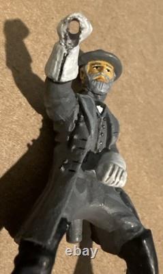 Frontline Figures ACP10 Civil War General Robert E Lee Mounted Flag Retired