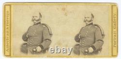 G2435 Major General Ambrose Burnside Portrait Civil War Stereoview