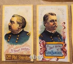 GENERALS of THE AMERICAN CIVIL WARALMOST COMPLETE SET29/30 CARDSW. DUKE & SONS