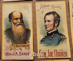 GENERALS of THE AMERICAN CIVIL WARALMOST COMPLETE SET29/30 CARDSW. DUKE & SONS