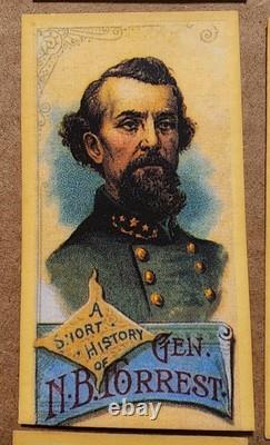 GENERALS of THE AMERICAN CIVIL WARALMOST COMPLETE SET29/30 CARDSW. DUKE & SONS
