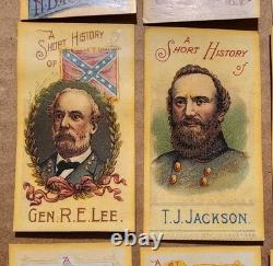 GENERALS of THE AMERICAN CIVIL WARALMOST COMPLETE SET29/30 CARDSW. DUKE & SONS