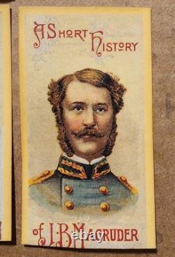 GENERALS of THE AMERICAN CIVIL WARALMOST COMPLETE SET29/30 CARDSW. DUKE & SONS