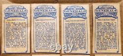 GENERALS of THE AMERICAN CIVIL WARALMOST COMPLETE SET29/30 CARDSW. DUKE & SONS