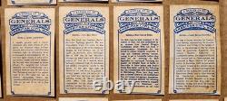 GENERALS of THE AMERICAN CIVIL WARALMOST COMPLETE SET29/30 CARDSW. DUKE & SONS