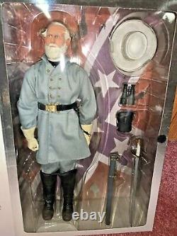 GENERAL ROBERT E. LEE Brotherhood of Arms Civil War Figure MIB Sideshow Toy
