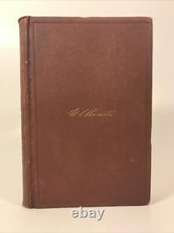 GENERAL ULYSSES GRANT! FIRST EDITION 1868! Memoirs Personal Civil War Lincoln