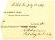 Gouverneur K Warren, Civil War Union General/gettysburg, Autograph 8338
