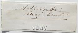General Alfred Pleasonton Civil War Cavalry Commander Army Potomac Autograph