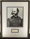 General Ambrose Burnside War Civil War Commander, Governor, Autograph Display