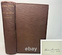 General Butler in New Orleans Parton 1864 SIGNED Goodall Civil War Antique Book