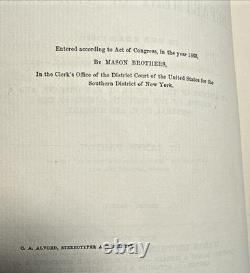 General Butler in New Orleans Parton 1864 SIGNED Goodall Civil War Antique Book