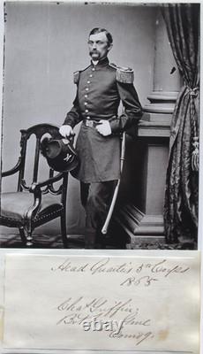 General Charles Griffin War Civil War Commander, War Dated Autograph''Rare'
