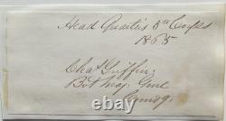 General Charles Griffin War Civil War Commander, War Dated Autograph''Rare'