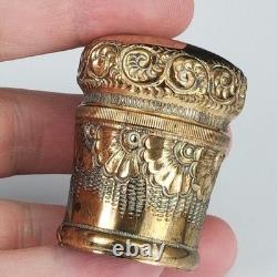 General Charles H Grosvenor Civil War GOLD fill can handle top Athens OH antique