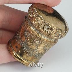 General Charles H Grosvenor Civil War GOLD fill can handle top Athens OH antique