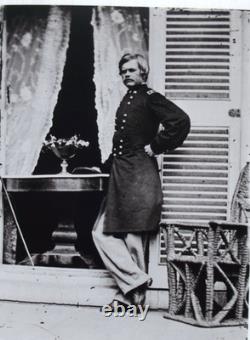 General Edward Ord Civil War, Army Engineer, Autograph Designed Fort Houston