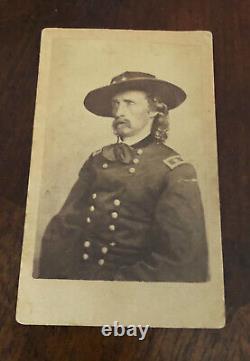 General George A. Custer 1865 CDV/ Civil War