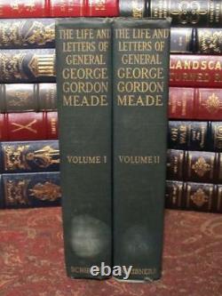 General George Gordon Meade Life And Letters CIVIL War 1913 First Edition`