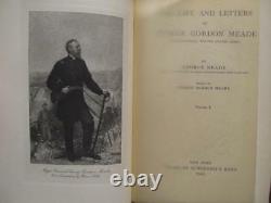 General George Gordon Meade Life And Letters CIVIL War 1913 First Edition
