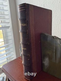 General Grant's Letters to a Friend (1897) Rare Original HC Civil War Book READ