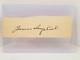 General James Longstreet Cut Signature Lees War Horse Civil War Autograph Signed