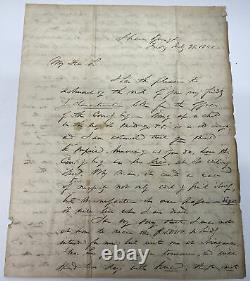 General James Watson Webb Autograph Book Letter Abraham Lincoln Civil War Era