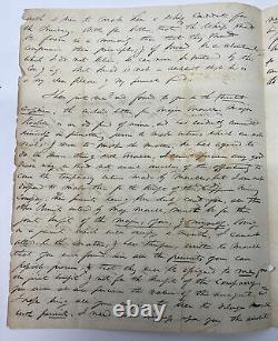 General James Watson Webb Autograph Book Letter Abraham Lincoln Civil War Era