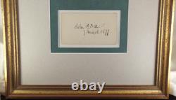 General John Dix Civil War General, Politician U. S Treasury Secretary Autograph