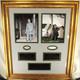 General Lee, General Grant Civil War Commanders Autographs Framed Display Jsa
